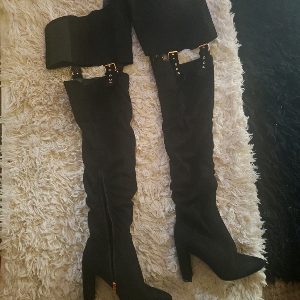 Thigh high  boots